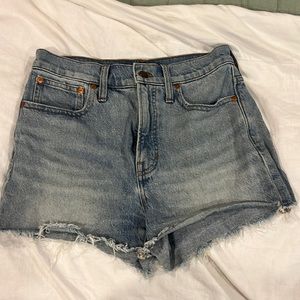 Madewell Perfect Jean Shorts